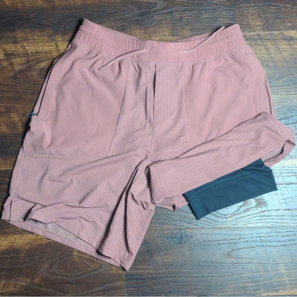 Lululemon "Step Back Jump" Training Shorts with Liner